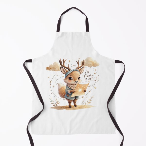 Item preview, Ill Figure It Out Cute Vintage Deer Space Galaxy Map designed and sold by AQUILAKREO.