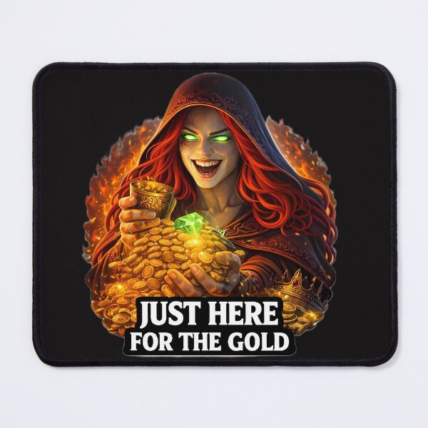 Item preview, Greedy Witch Gold Meme Funny Gamer Gift designed and sold by KnitOfShadoF.
