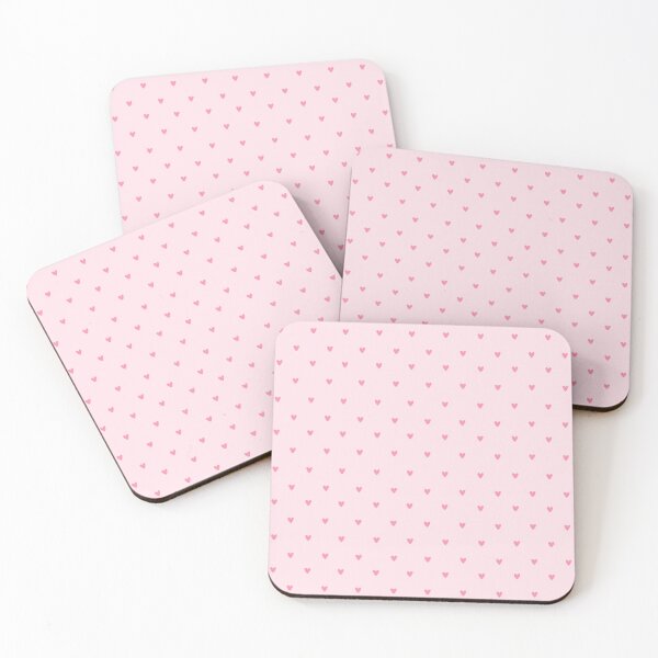 Item preview, Pink Hearts Pattern designed and sold by Spring Things.