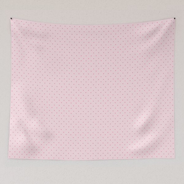 Item preview, Pink Hearts Pattern designed and sold by Spring Things.