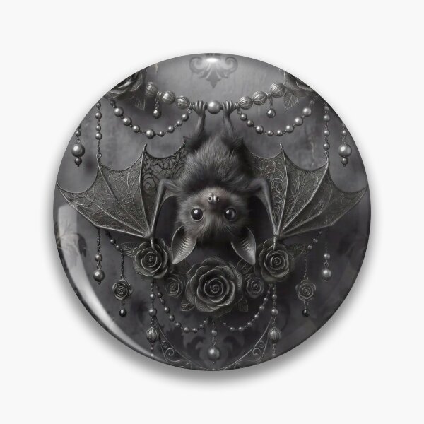 Item preview, Ornate Gothic Hanging Bat designed and sold by JacquiTaylorArt.