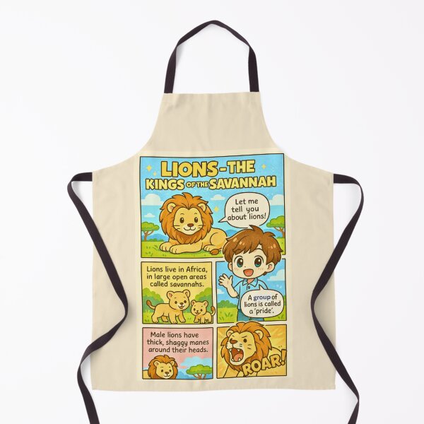 Item preview, Lions - The Kings of The Savannah designed and sold by HanaiPrint.