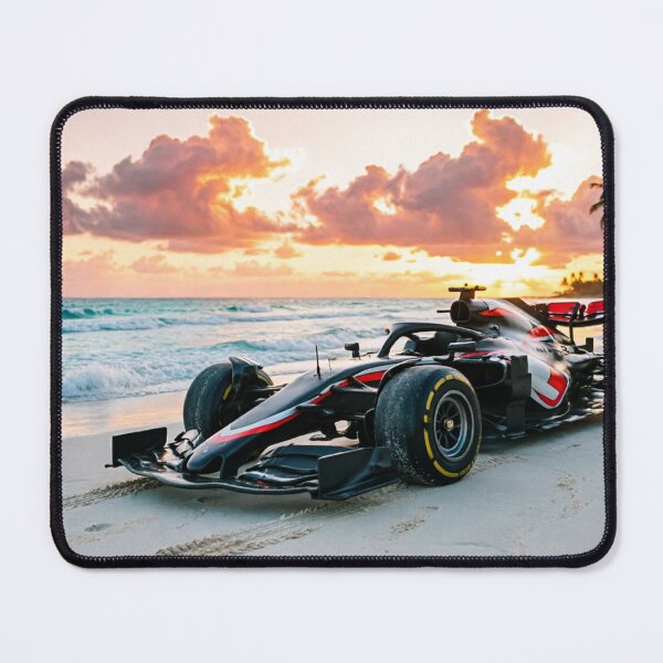 Item preview, Tropical Speed: F1 Sunset Beach Silhouette designed and sold by ticzla95.