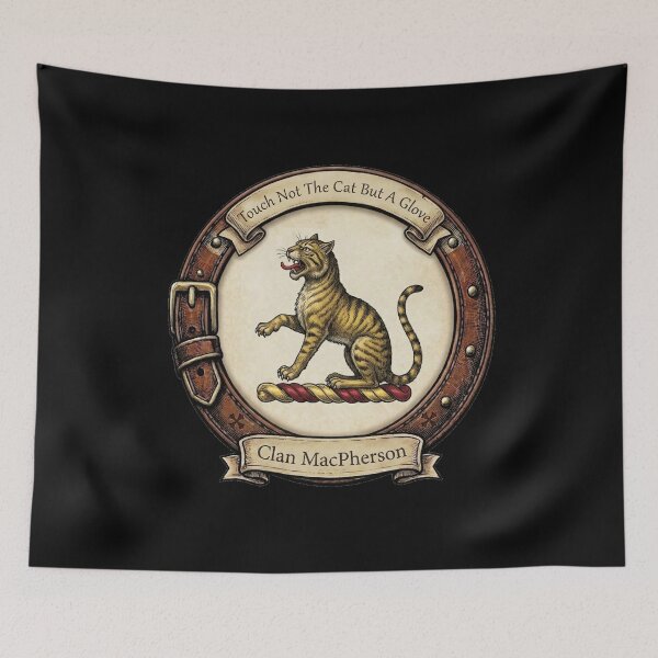 Item preview, Clan MacPherson Crest designed and sold by BagTown Clans.