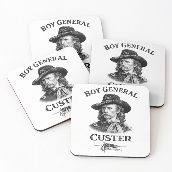 Item preview, General Custer Boy General Civil War 7th Cavalry Union Army American Military History  designed and sold by The Junto Shop.