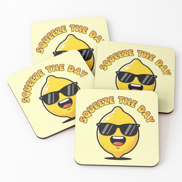 Item preview, Squeeze the Day – Funny Lemon Summer Design designed and sold by Sea Gem.