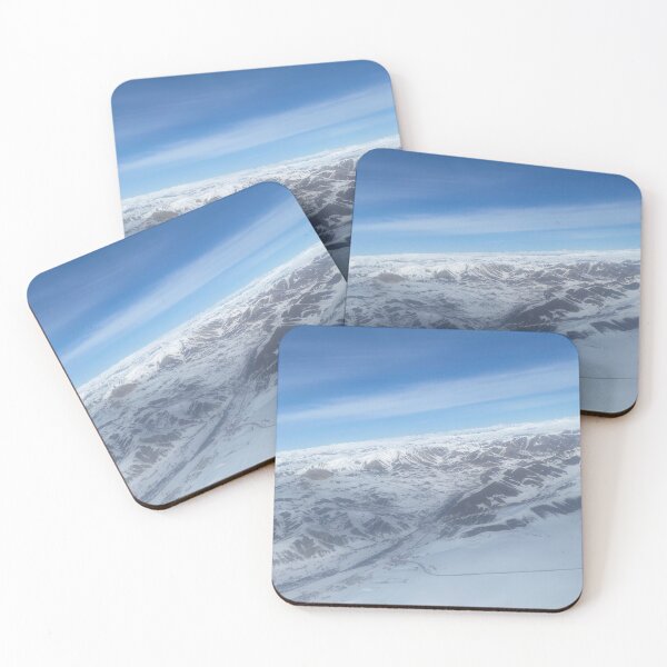Item preview, Snowy Mountain Peaks from Above designed and sold by E&B.