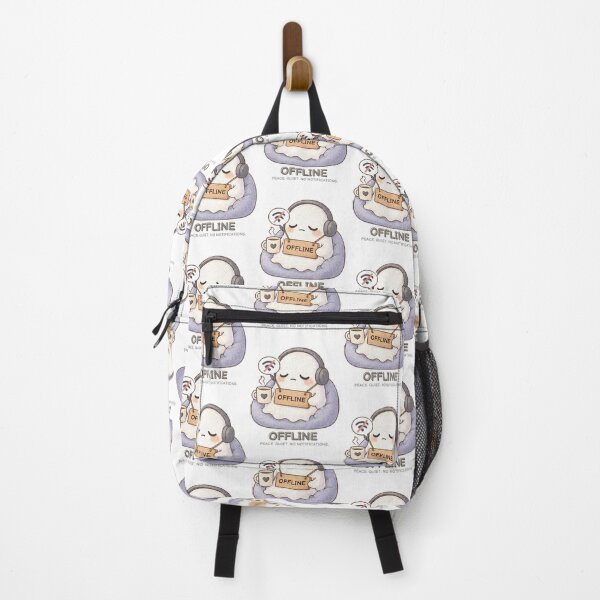 Item preview, Offline Ghost | Cute Kawaii Aesthetic | Introvert Digital Detox Design designed and sold by The Mood Index.
