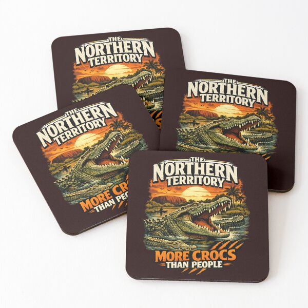 Item preview, Northern Territory Crocodile, More Crocs Than People, Australia Shirt designed and sold by Territory Tested Co.