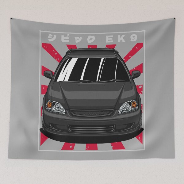 Item preview, Civic Type R EK9 (Starlight Black Pearl) designed and sold by JioojiProject.