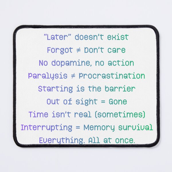 Item preview, ADHD explained designed and sold by KasWorld.