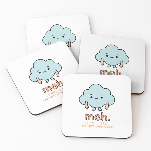 Item preview, Funny Cute Animal Meme – “ meh. ”  kawaii designed and sold by Ace01st.