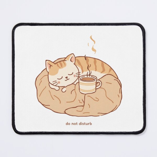 Item preview, Copy of Cozy Cat Coffee Nap - Do Not Disturb designed and sold by The Daily Progress.