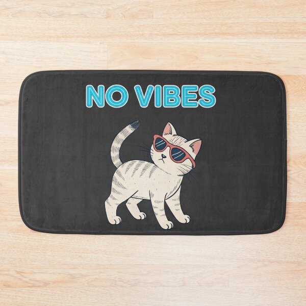 Item preview, No Vibes Cat – Energy Rejected designed and sold by Artiviose.