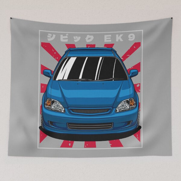 Item preview, Civic Type R EK9 (Electron Blue Pearl) designed and sold by JioojiProject.