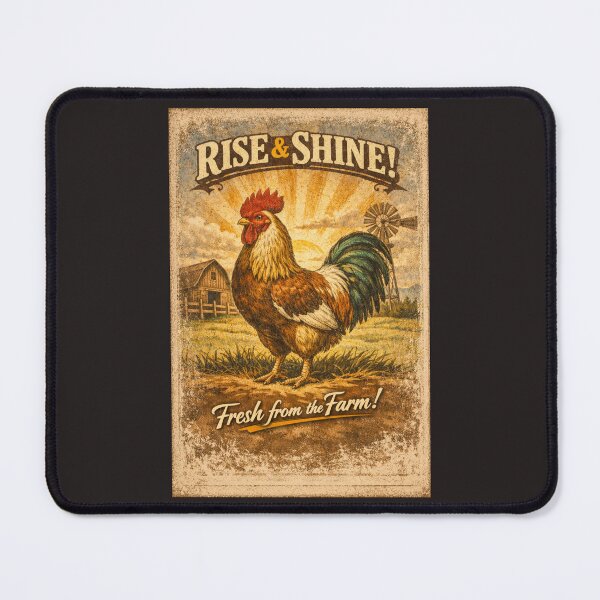 Item preview, Vintage Farmhouse Rooster – Morning Glory Heritage designed and sold by VINTAGEPUNTEES.