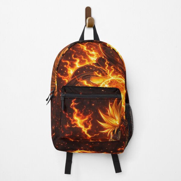 Item preview, Fire Ninja Anime Sticker ? | Flame Power Warrior Hoodie Design | Dark Anime Aesthetic Art designed and sold by SSVSTICKERS.