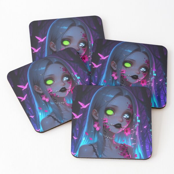 Item preview, Blossom and Decay: Cybernetic Forest Spirit designed and sold by Insomnia Art Designs.
