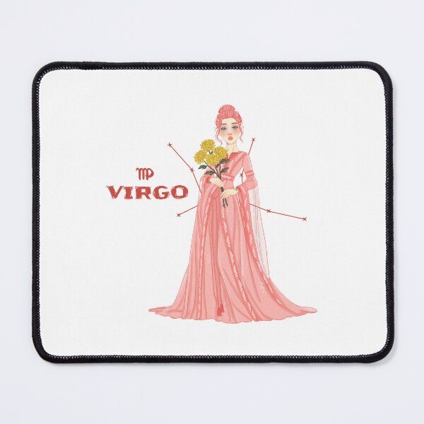 Item preview, Virgo Girl Minimal Earthy Cosmic Art designed and sold by Iqrapixels.