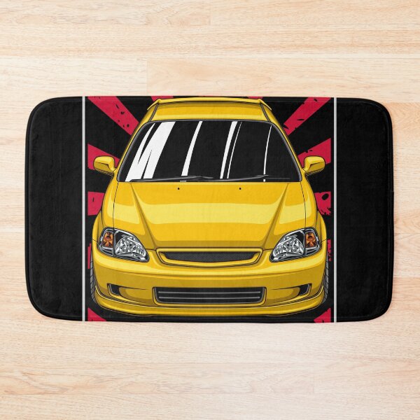 Item preview, Civic Type R EK9 (Sunlight Yellow) designed and sold by JioojiProject.