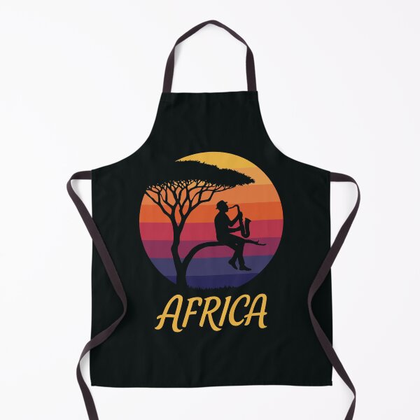 Item preview, Soulful Sax Player | Africa Retro Sunset designed and sold by MammothArt.