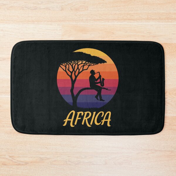 Item preview, Soulful Sax Player | Africa Retro Sunset designed and sold by MammothArt.