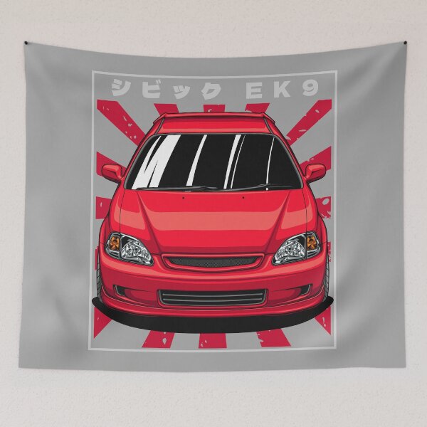 Item preview, Civic Type R EK9 (Milano Red) designed and sold by JioojiProject.