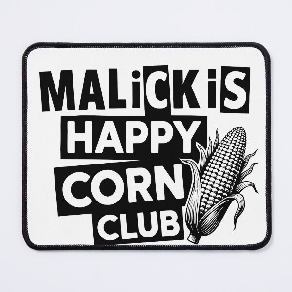Item preview, Malickis Happy Corn Club (alternate logo) designed and sold by Niagara-ReVolt.