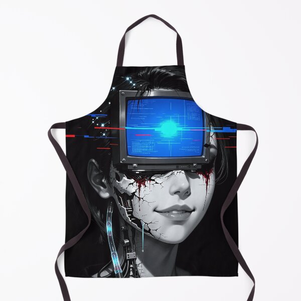 Item preview, Behind the Screen: Fractured Cybernetic Identity designed and sold by Insomnia Art Designs.