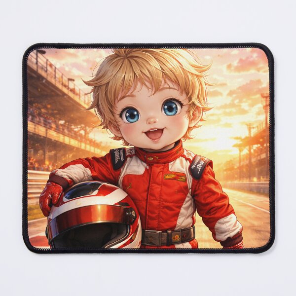 Item preview, The Young Prodigy: Little Racer on the Track designed and sold by ticzla95.