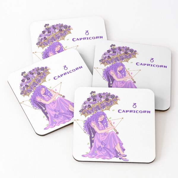 Item preview, Capricorn Girl Luxury Boss Cosmic Art designed and sold by Iqrapixels.