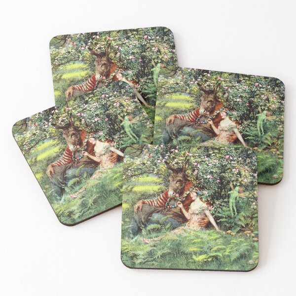 Item preview, Bottom and Titania - Eleanor Fortescue Brickdale - A Midsummer Nights Dream designed and sold by forgottenbeauty.