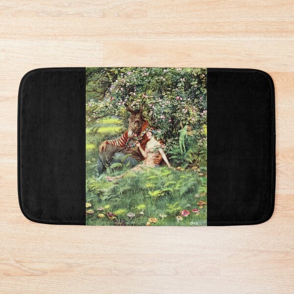 Item preview, Bottom and Titania - Eleanor Fortescue Brickdale - A Midsummer Nights Dream designed and sold by forgottenbeauty.