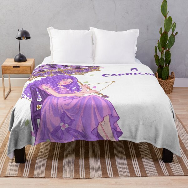 Item preview, Capricorn Girl Luxury Boss Cosmic Art designed and sold by Iqrapixels.