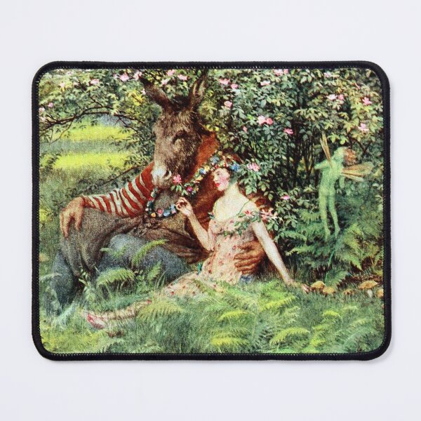 Item preview, Bottom and Titania - Eleanor Fortescue Brickdale - A Midsummer Nights Dream designed and sold by forgottenbeauty.