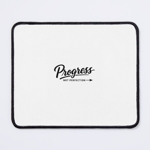 Item preview, Progress Not Perfection Minimalist Quote Design designed and sold by MyLifeShop123.