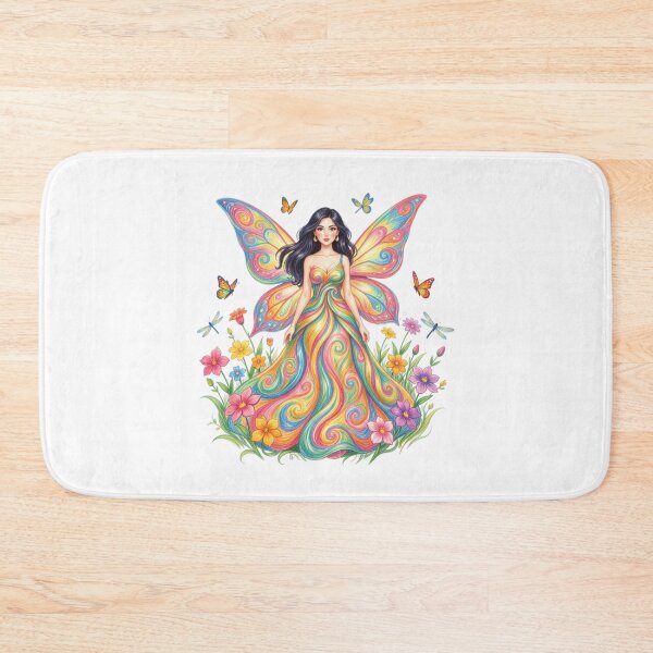 Item preview, A Fairy in a Swirly Colourful Dress designed and sold by Soulstar Designs.