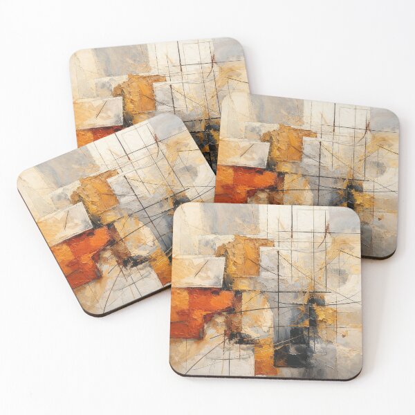 Item preview, Abstract Geometric Cityscape designed and sold by RawEdgeStudios.