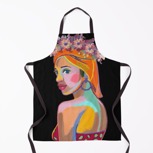 Artikelvorschau, Boho-Frauenporträt-Illustration | Farbenfrohe Blumenkrone | Geschenk für künstlerisch begabte Frauen entworfen und verkauft von SOLIORA  ATELIER.