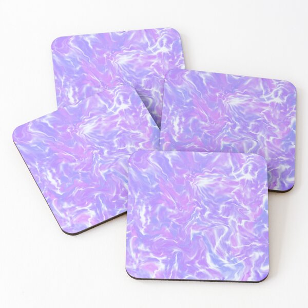 Item preview,  Pastel Lavender Marble Swirl Abstract Art designed and sold by Fantacaroo Designs.