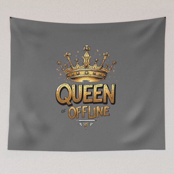 Item preview,  SCHOOL OFFLINE | Queen of offline | Cyber Rebel - No.1 designed and sold by Shift-Bloom.
