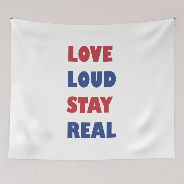 Item preview, LOVE LOUD STAY REAL - NO MORE CHEATING designed and sold by Tamilogy.
