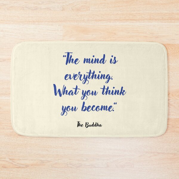 Item preview, The mind is everything . . . Buddha Quotation designed and sold by CharlottePlaceArt.