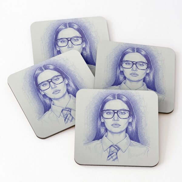 Item preview, Sienna Spiro Cover Art / Hand Drawing designed and sold by Snarky Threads.