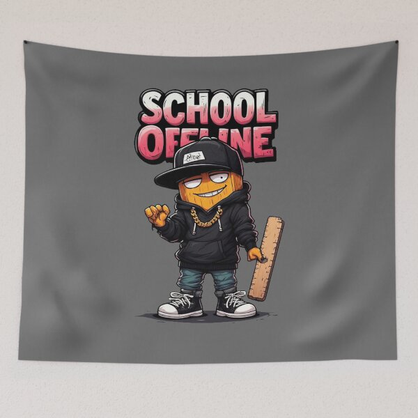 Item preview, SCHOOL OFFLINE | School offline | Cyber Rebel - No.2 designed and sold by Shift-Bloom.