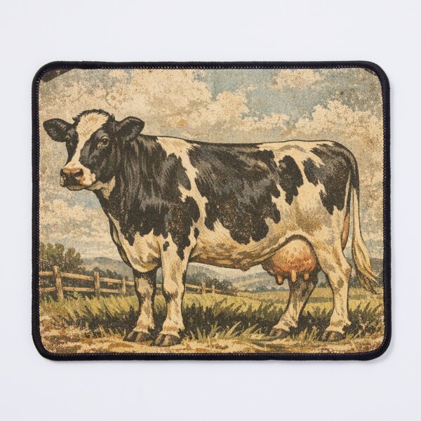 Item preview, Vintage Farmhouse Cow - Pure Country Goodness designed and sold by VINTAGEPUNTEES.