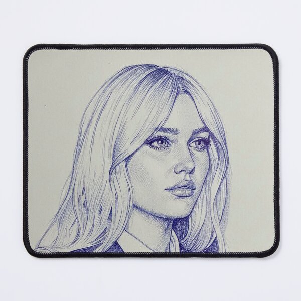 Item preview, Sienna Spiro Cover Art / Hand Drawing designed and sold by DrawingTheWorld101.