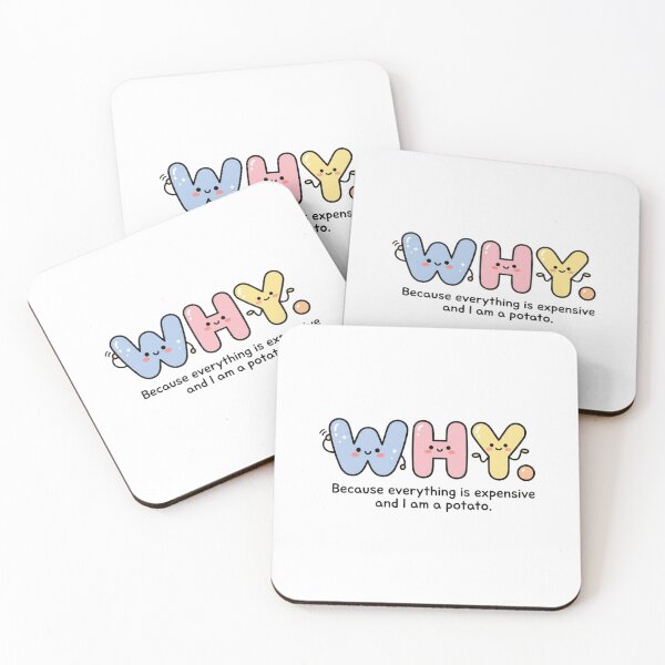 Item preview, Funny Cute Meme – “ Why. ”  kawaii designed and sold by Ace01st.
