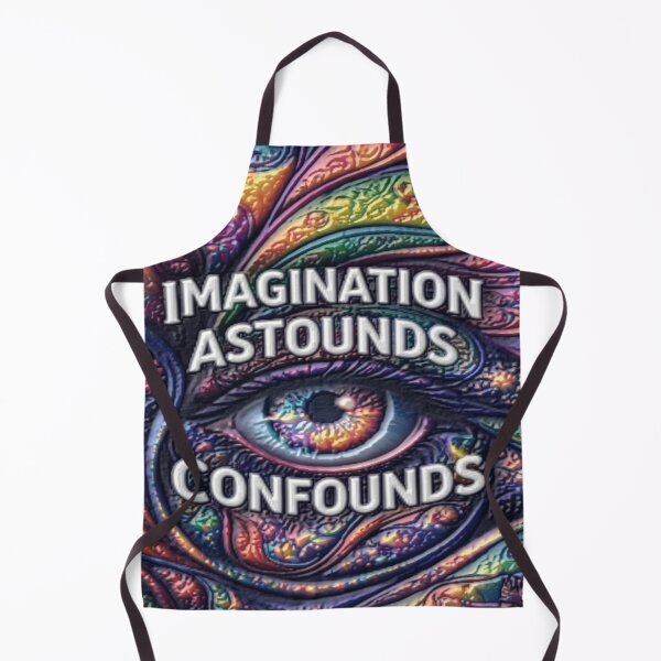 Item preview, imagination eye diffused colorful typographic design designed and sold by SmashingDeals.