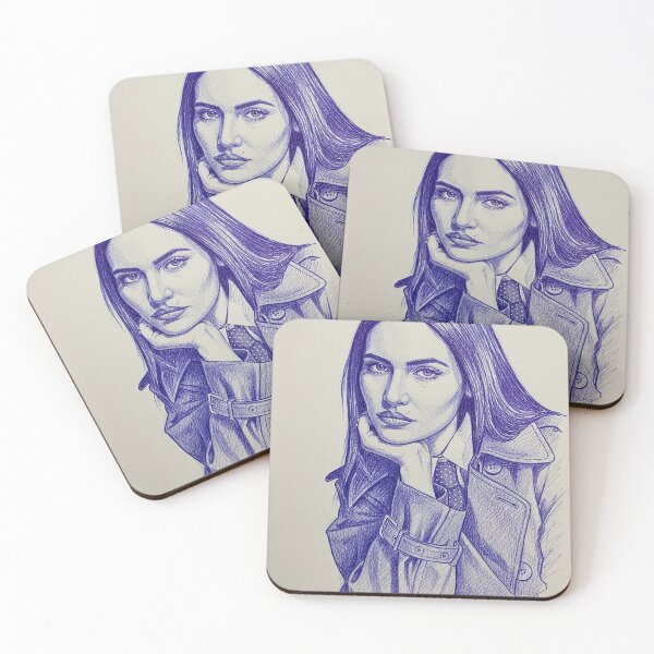 Item preview, Sienna Spiro Cover Art / Hand Drawing designed and sold by Snarky Threads.